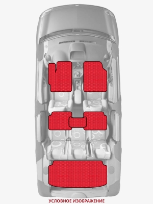 ЭВА коврики «Queen Lux» комплект для Suzuki Jimny